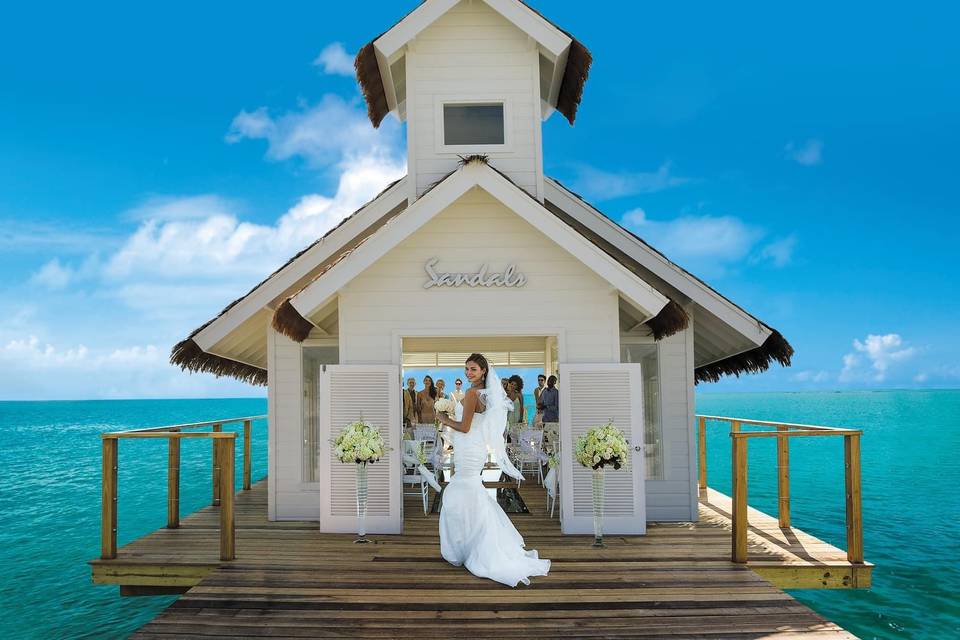 Over the Water Wedding Chapel