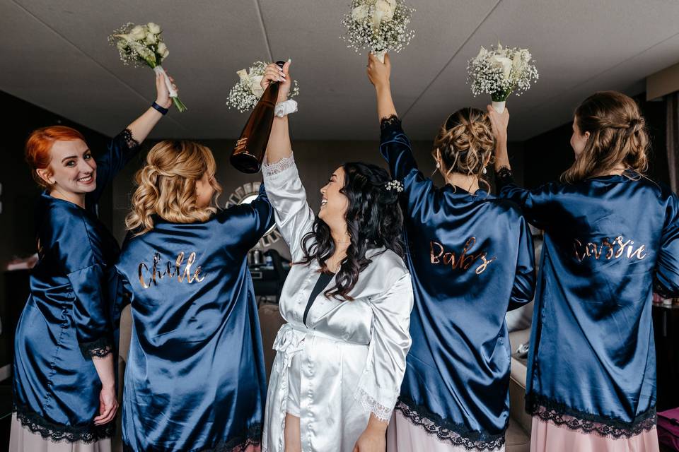 Bridal Party Hair