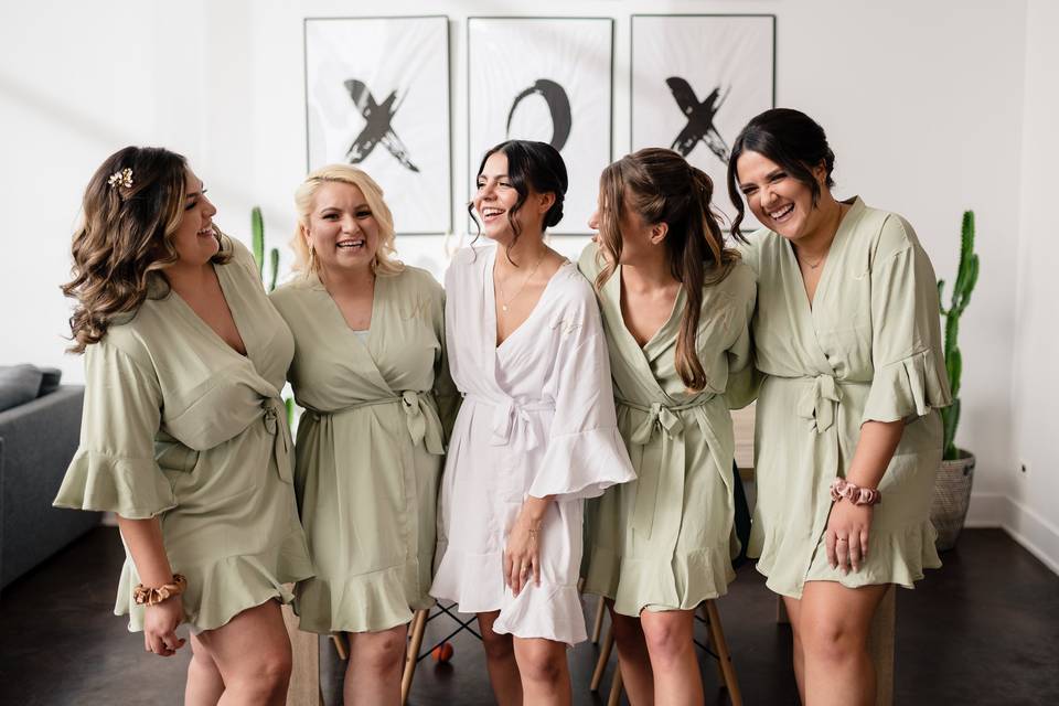 Bridal Party Makeup&Hair