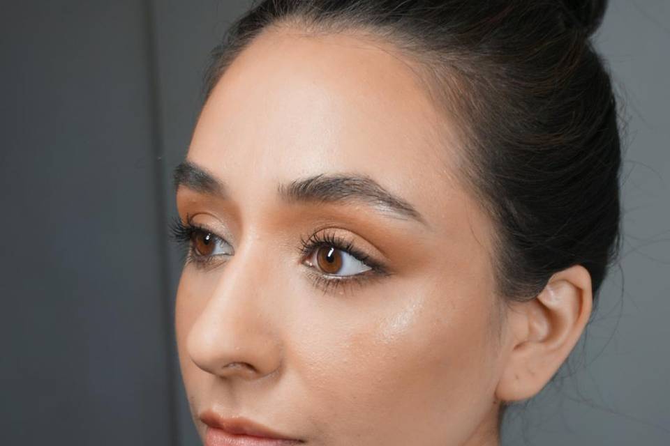 Peachy Wedding Guest Look