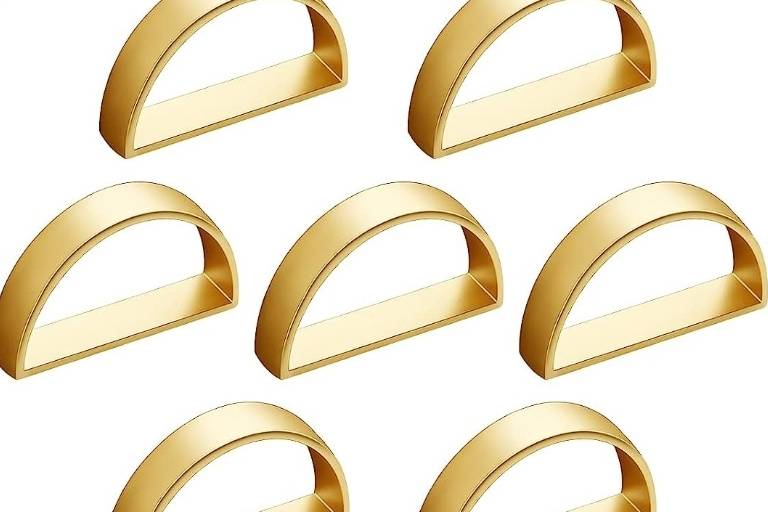 Brushed Gold Napkin Ring
