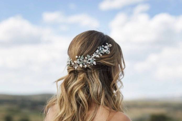 Half Up Bridal Hair