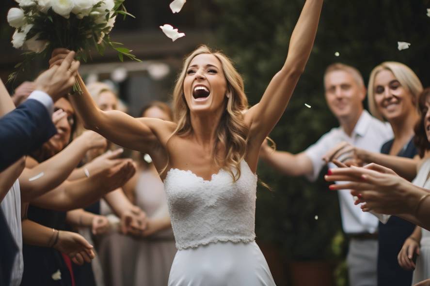 Bouquet Toss