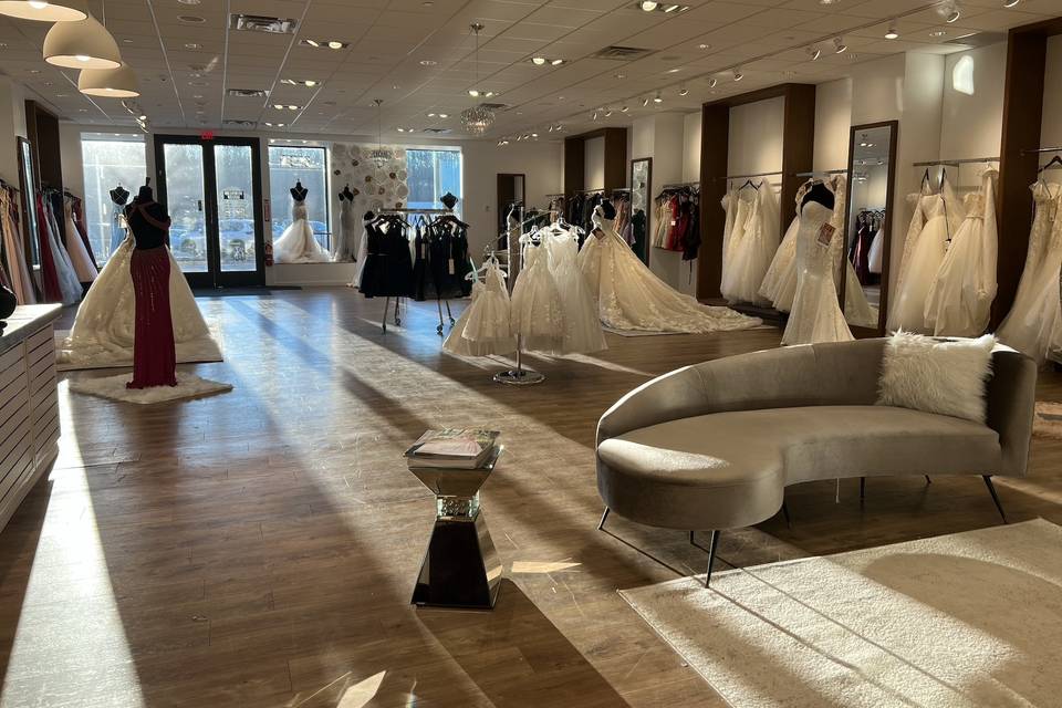 Wedding shop floor