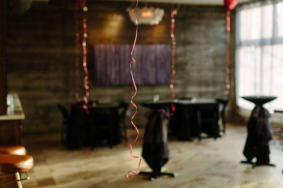 Decor Details from Yulyia & Sean's Wedding Party at Opal 28!