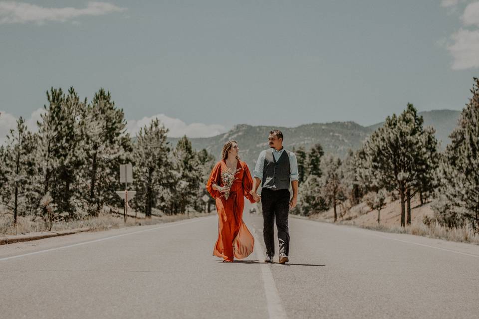 Colorado elopement