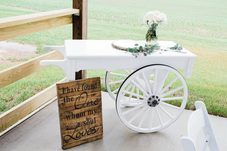 Wedding cart