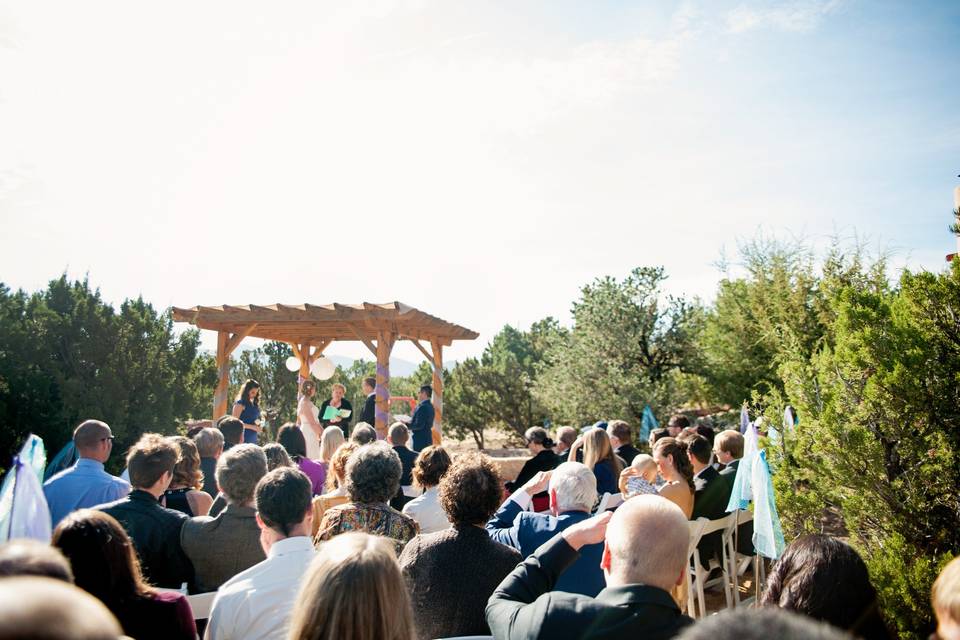 Backyard Wedding in Tijeras