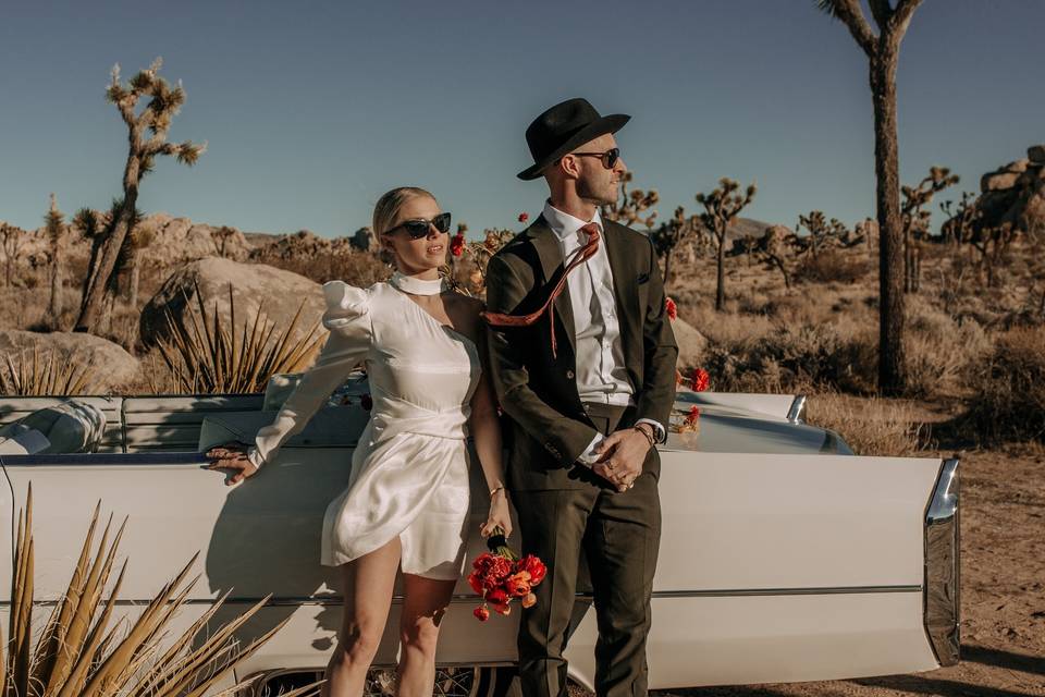 Vegas style elopement