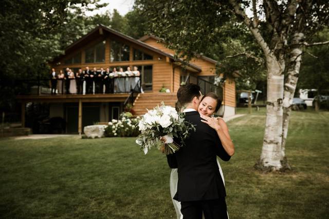 Romantic embrace