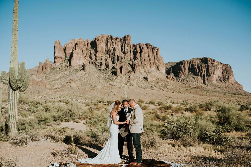 Superstition Wedding Elopement