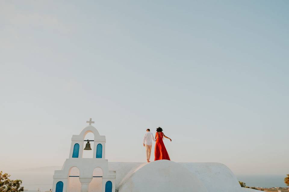 Oia Greece Wedding