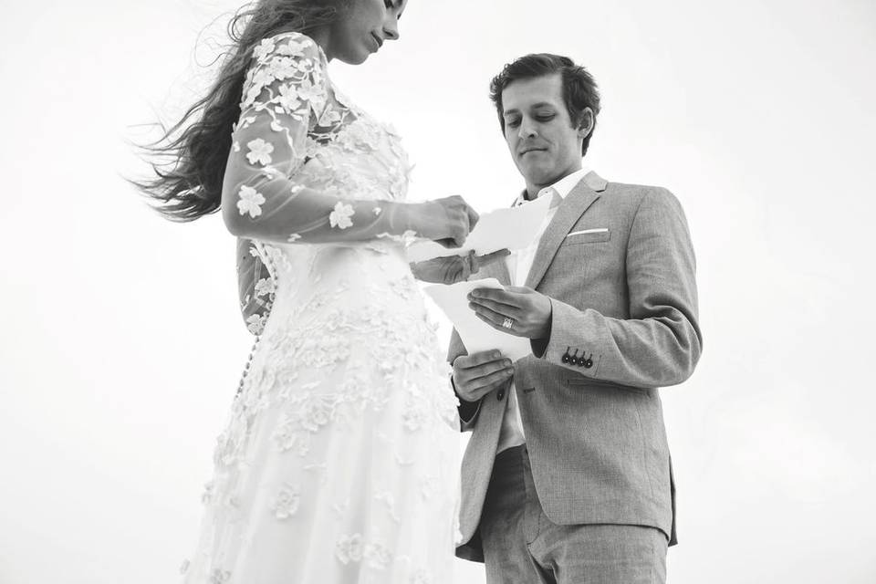 Greece Rooftop Elopement