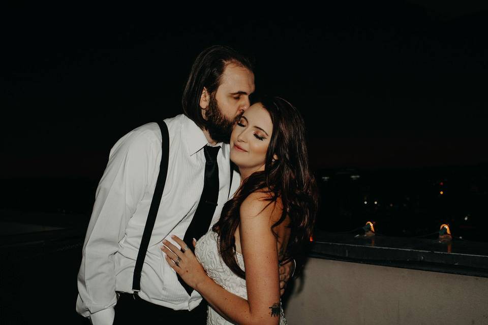 Boise Rooftop Wedding