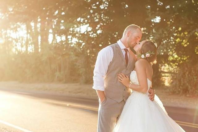 Sunset kiss