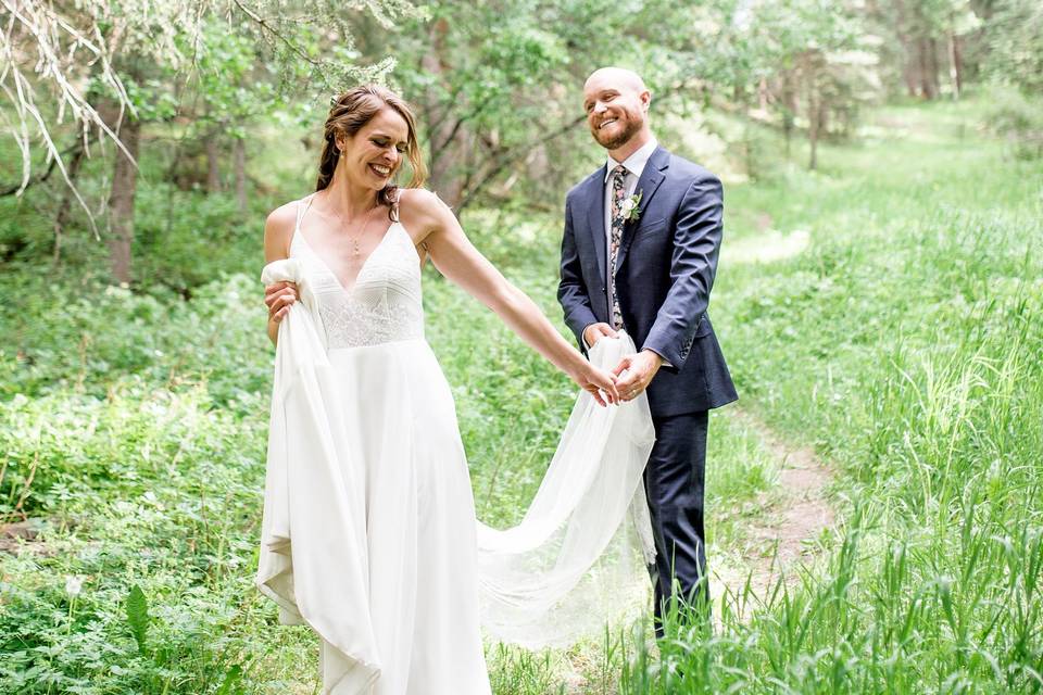 Outdoor Mountain Wedding in CO