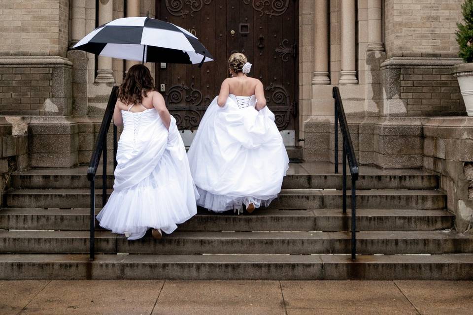 Running in the rain