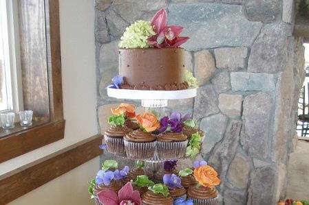 Tiered Cupcakes