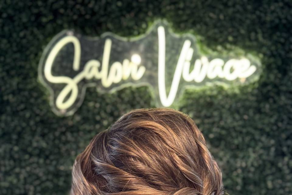 Bridal hair