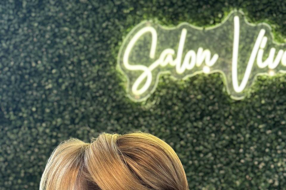 Bridal hair