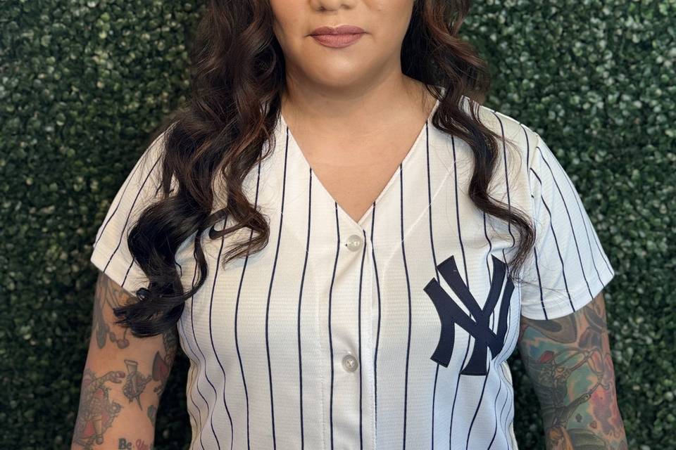 Hair by Jennifer, MU by Karyn