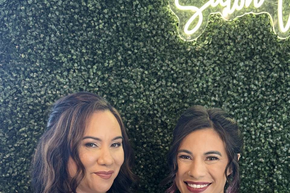 Hair by Jennifer, MU by Karyn