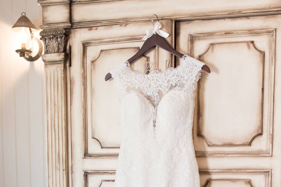 Vintage armoire- bridal suite