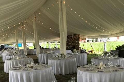 Outdoor Tent Wedding