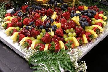Fancy fruit tray