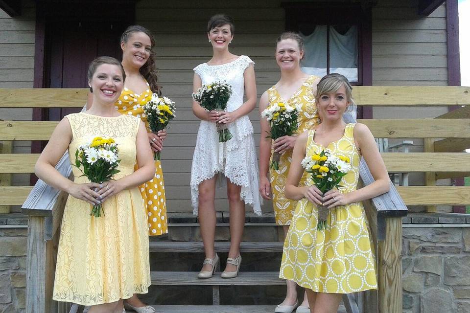 Bride and Attendance
