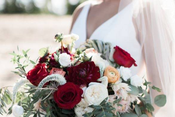Bride's Bouquet and Corsage