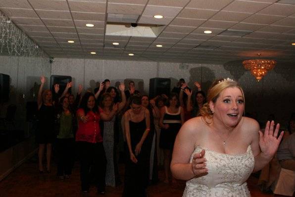 Tossing the Bouquet!