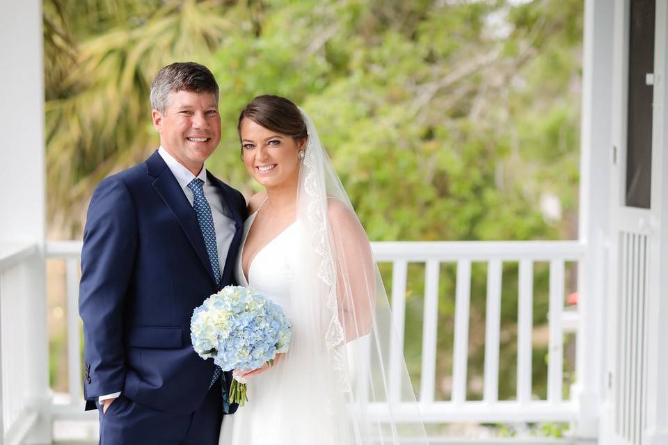 Southern Bride and Groom