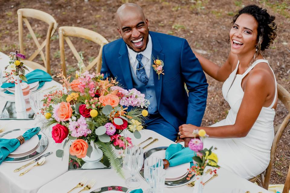 Beach elopement