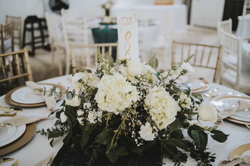 Reception Set Up