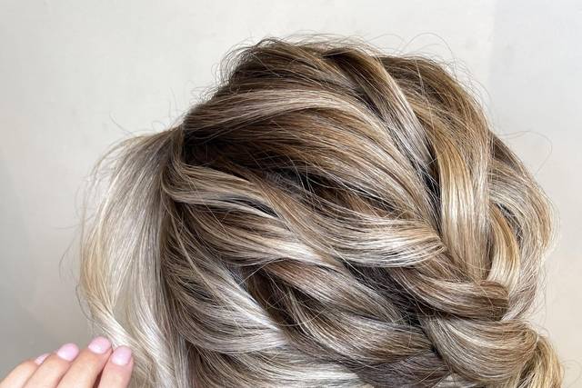 Bridal updo