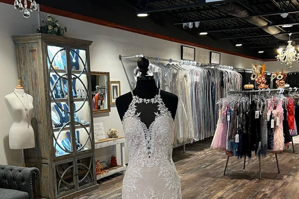 Wedding Dress Display