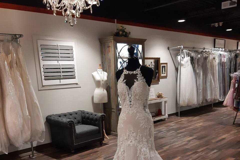 Wedding Dress Display