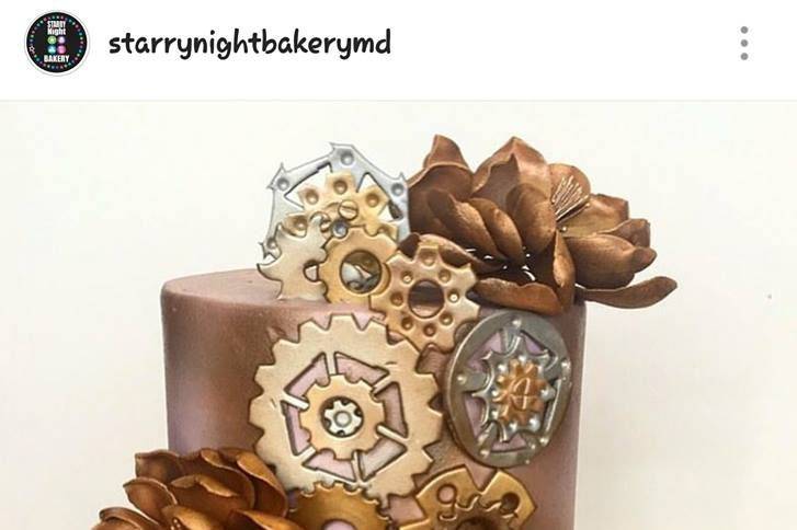 Starry Night Cake - Grinder – 10AM CAKE