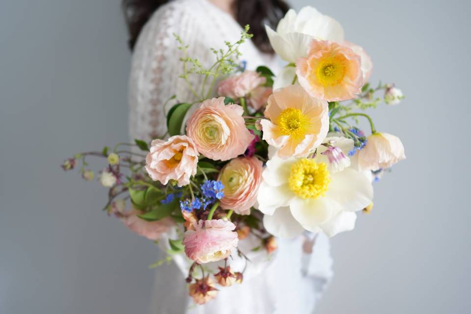 Bridal bouquet -side view