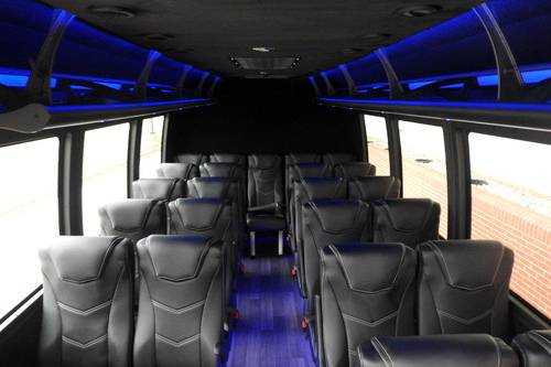 Executive minibus seating