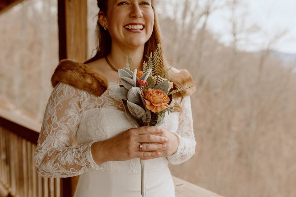 Bridal portrait