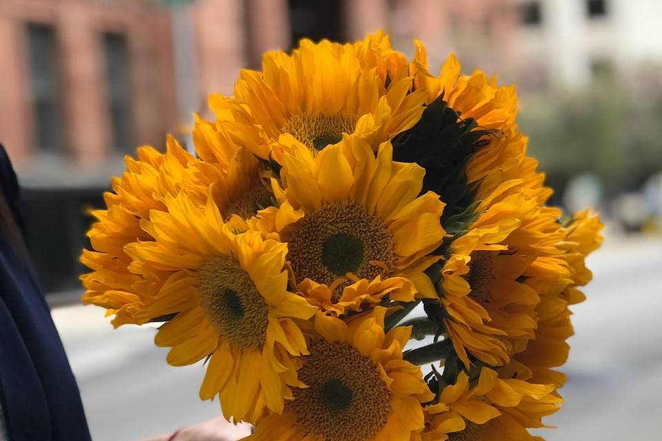 Sunflower bouquet