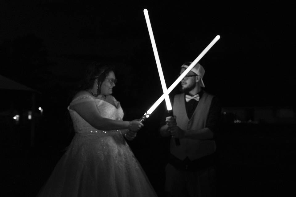 Lightsaber Battle, B&G