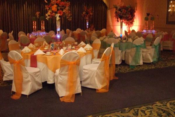 Tropical Theme Reception