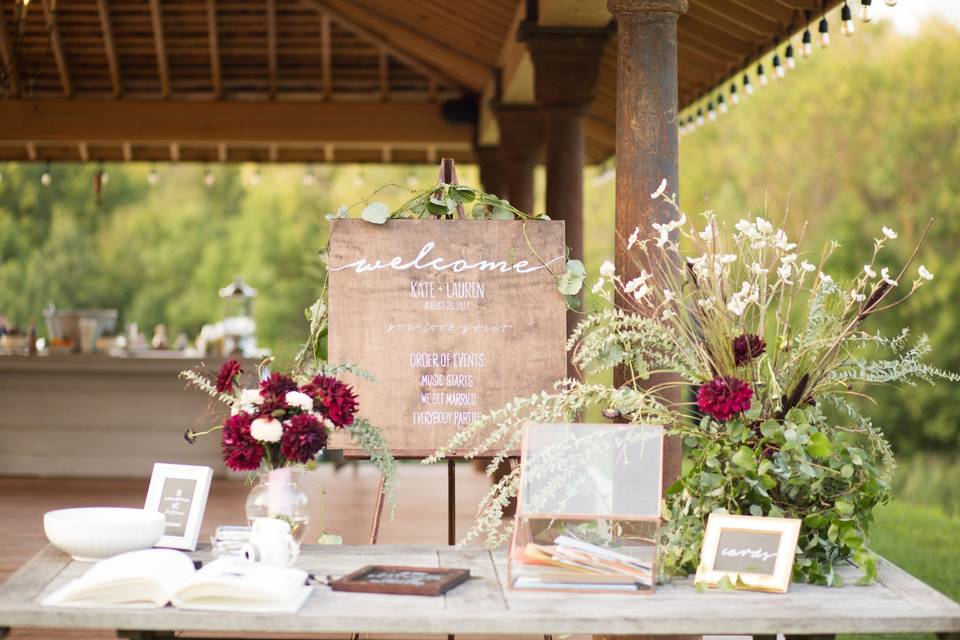 Reception centerpiece