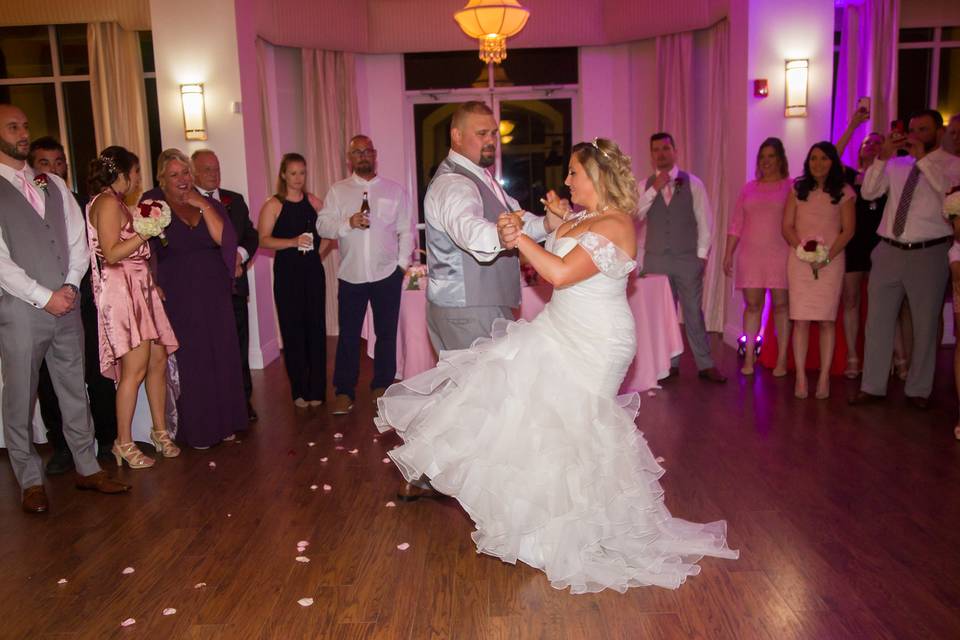 Blast of a first dance!