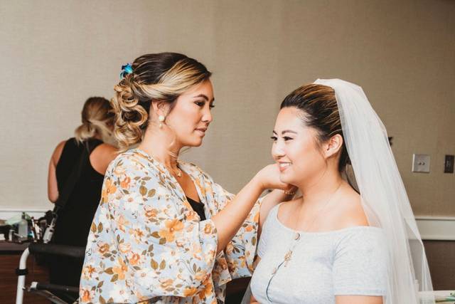 Makeup and hair