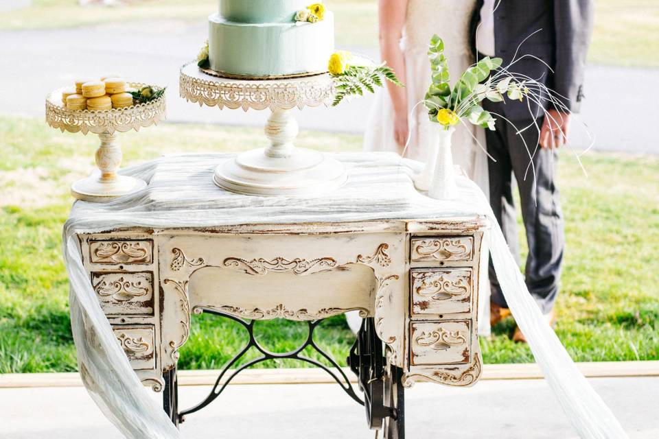 Beautiful cake table