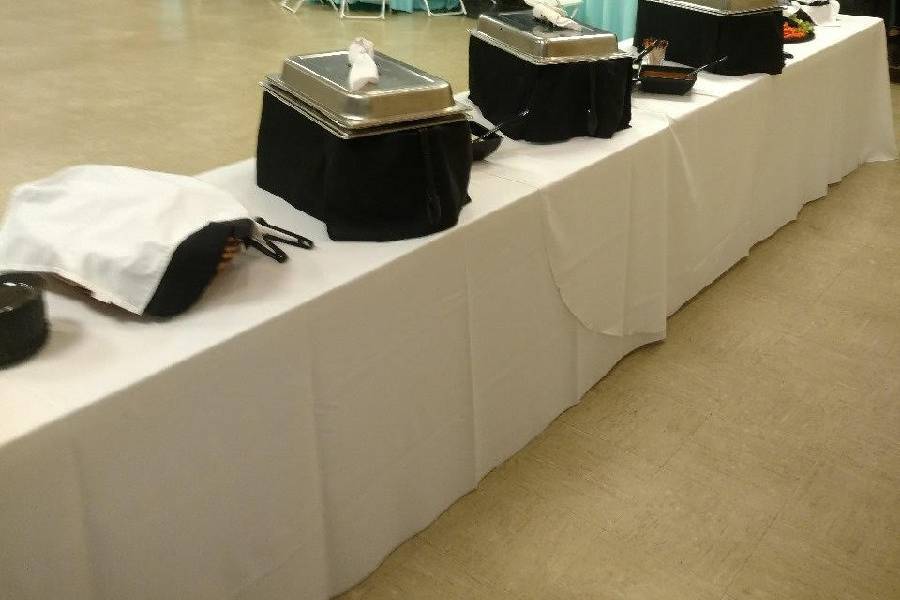 Catering set up